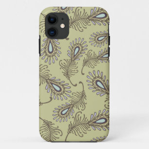 Feather Pattern iPhone 11 Case