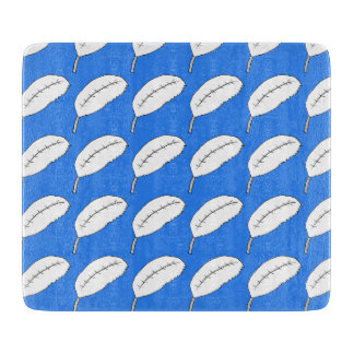 Feather Pattern Cutting Board