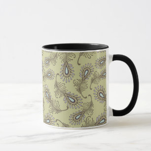 Feather Pattern Mug