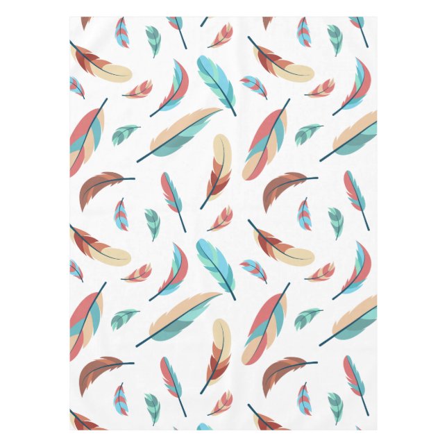 Feather pattern tablecloth (Front)
