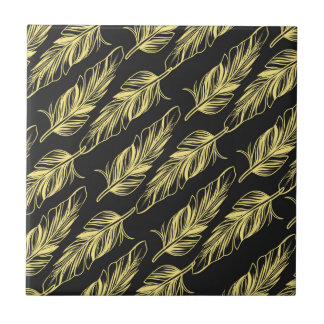 Feather Pattern Tile