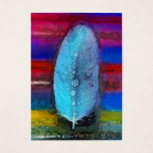 Feather ,profile card