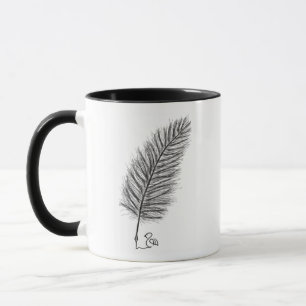Feather Quill the voice of thoughts and emotions Mug
