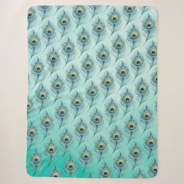 Feather Sherpa Blanket (Front)
