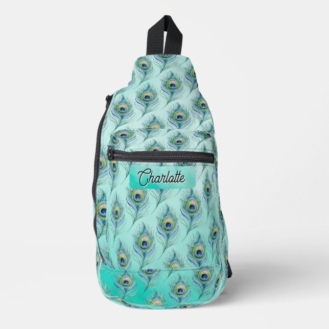 Feather Sling Bag (Front)
