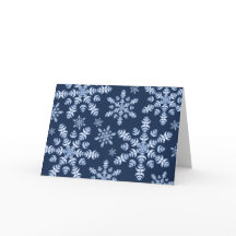 Feather Snowflake Blizzard