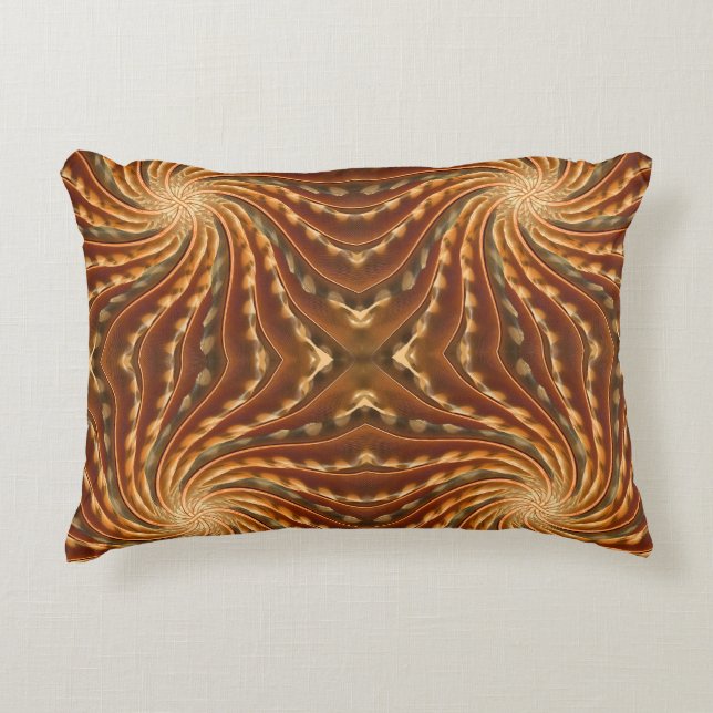 Feather Twirl Decorative Cushion (Front)