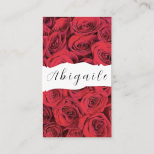 Feather Vector Seamless Vintage Roses Business Car Card
