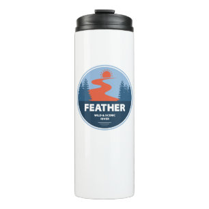 Feather Wild And Scenic River Thermal Tumbler