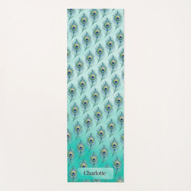 Feather Yoga Mat (Front)
