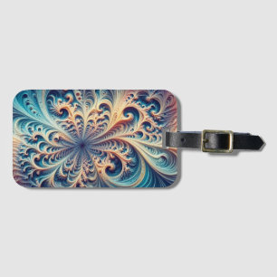 Feathered Coral - Custom Luggage Tag