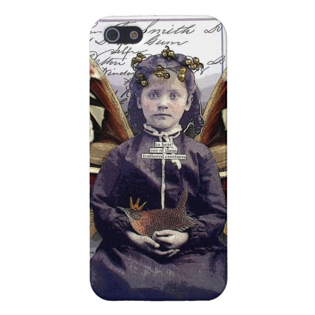 Feathered Creatures  iPhone 5 Glossy Hard Case (Back)