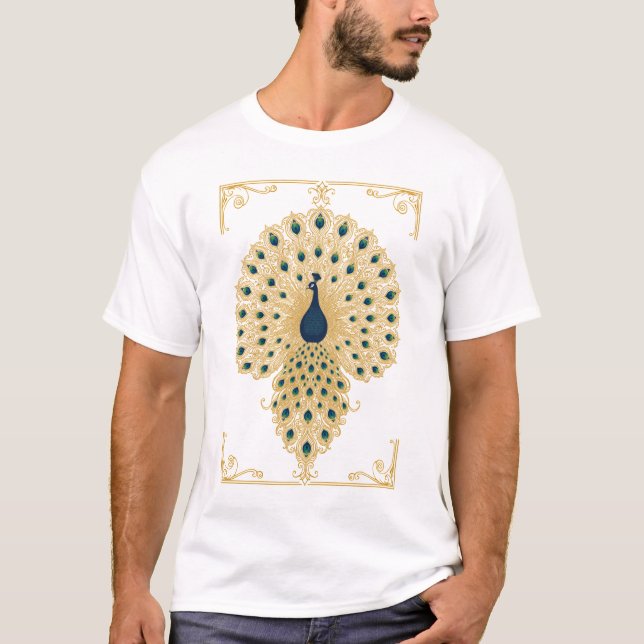 Feathered Elegance T-Shirt (Front)
