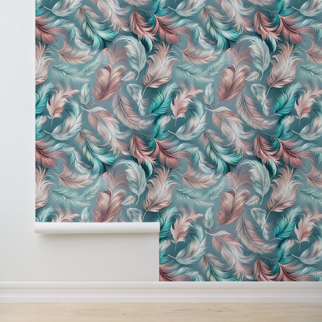 Feathered Elegance Wallpaper (Application)