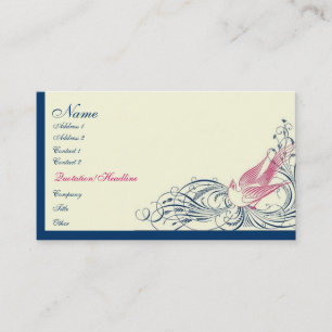 Feathered Fantasy Appointment Card