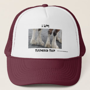 Feathered Feet Trucker Hat