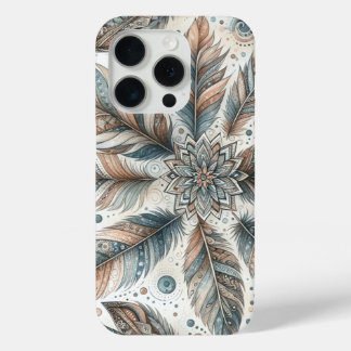 Feathered Flower iPhone 15 Pro Case