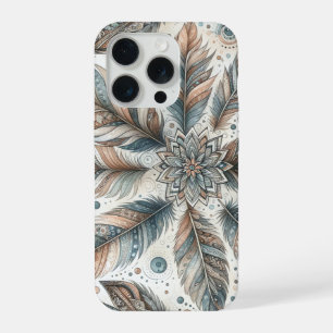 Feathered Flower iPhone 15 Pro Case