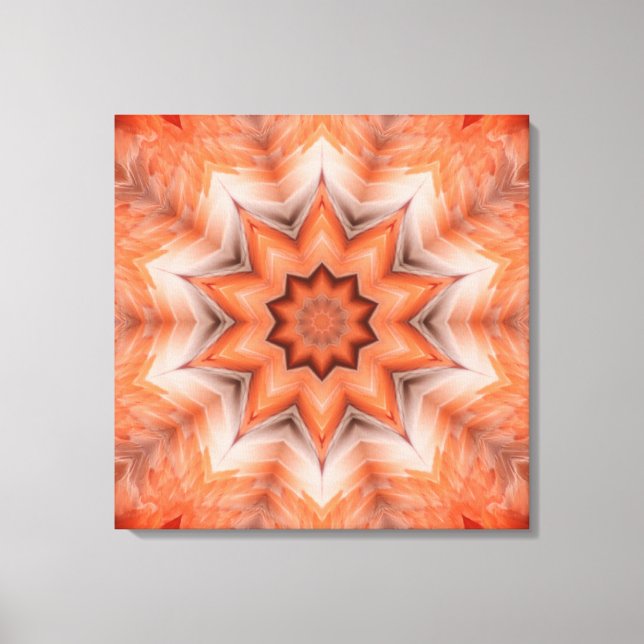 Feathered Frenzy Wrapped Canvas (Front)