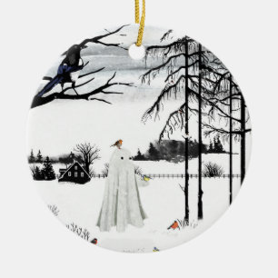 Feathered Friends Ceramic Tree Decoration