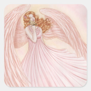 Feathered Friends Square Sticker