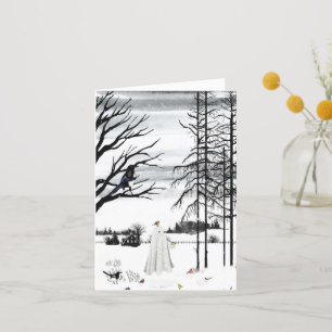 Feathered Friends Thank You Card