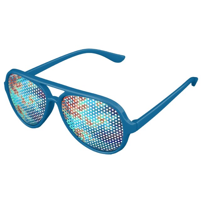 Feathering Winds Aviator Sunglasses (Angled)