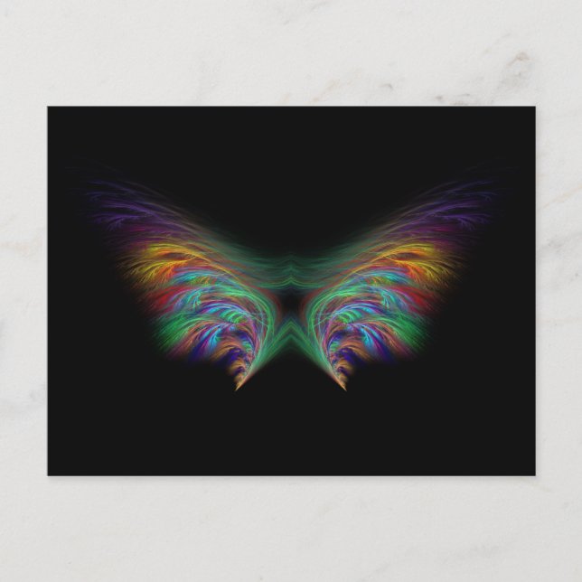 feathers 2 postcard (Front)