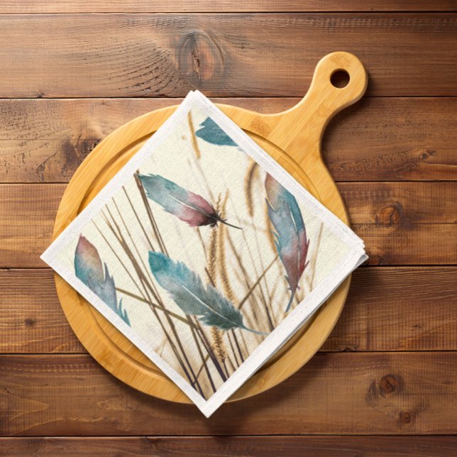 Feathers and grass    napkin (Creator Uploaded)