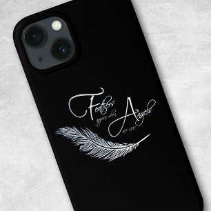 Feathers Appear When Angels Are Near iPhone 13 Mini Case