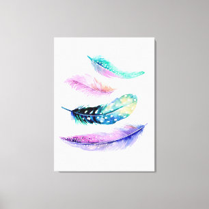 Feathers Canvas Print
