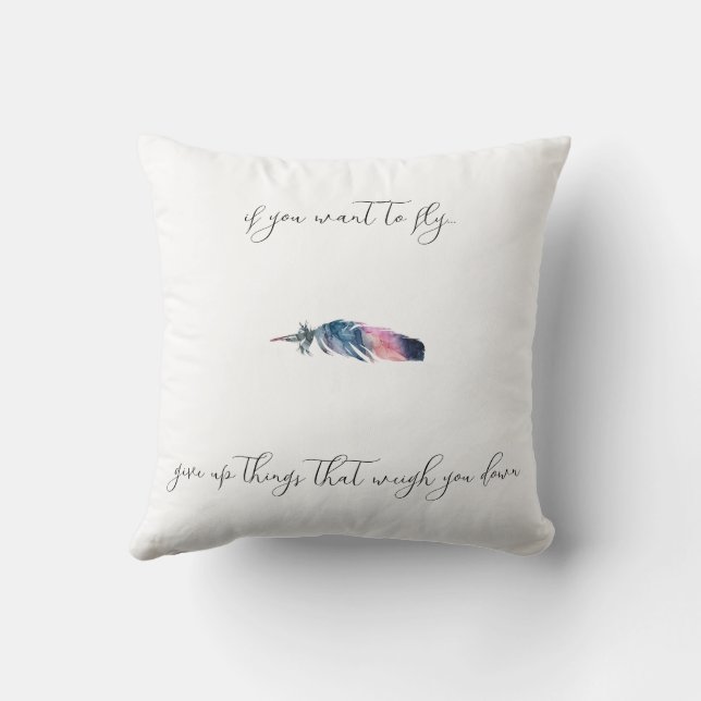 "Feathers" Cushion (Back)
