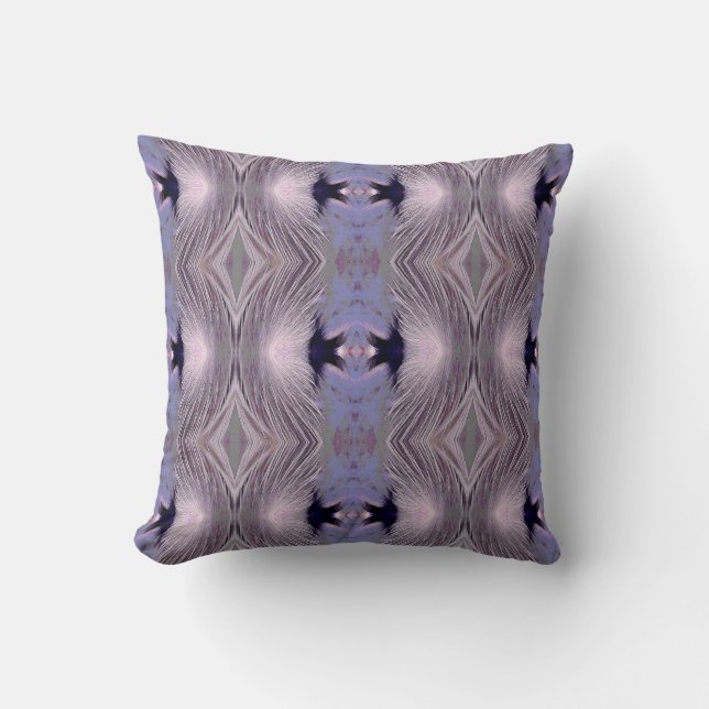 Feathers Diamond Pattern Cushion (Front)