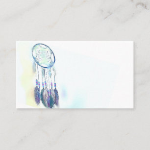 Feathers Feather Art Water Colour Business Cards