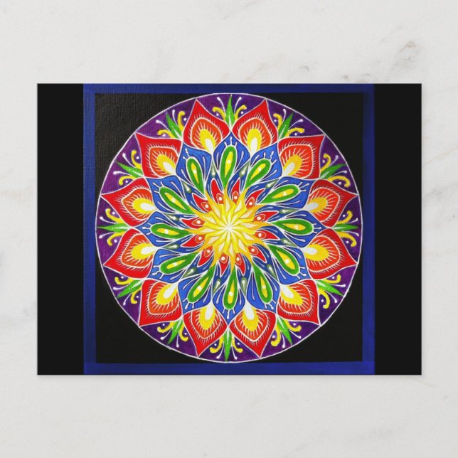 Feathers from a Tropical Bird (Postcard) Postcard (Front)