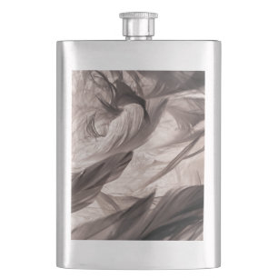Feathers Hip Flask