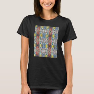 Feathers In A Repeating Pattern T-Shirt