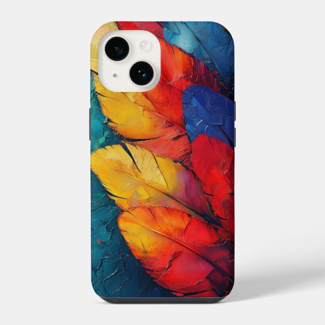 feathers iPhone case (Back)