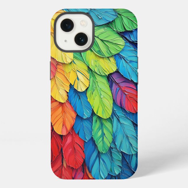 feathers iPhone case (Back)