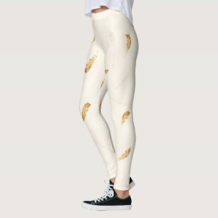 Feathers Luxury Modern Boho Collection Leggings