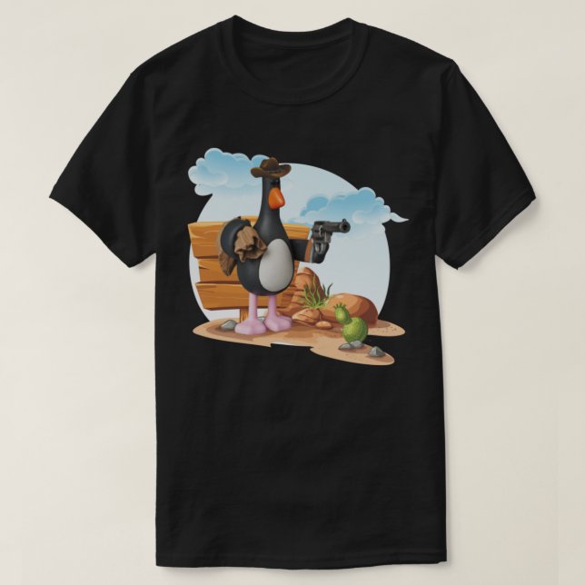 Feathers McGraw 5 T-Shirt (Design Front)