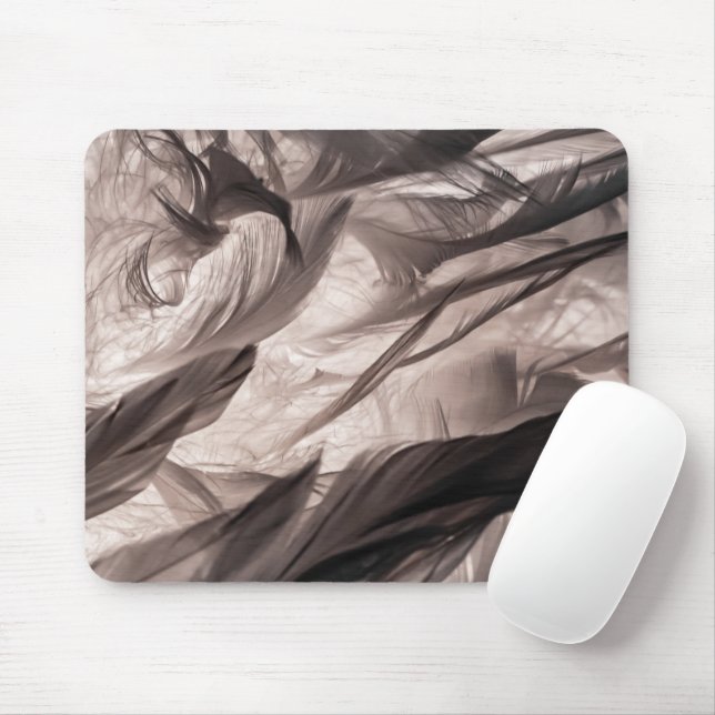 Feathers Mouse Mat (With Mouse)