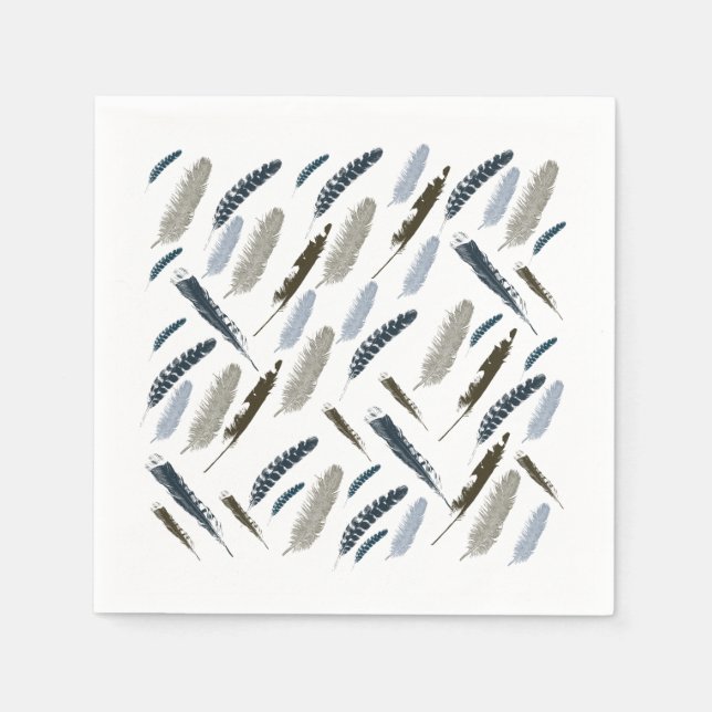 Feathers Napkin (Front)