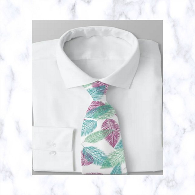 Feathers Neck Tie (Creator Uploaded)