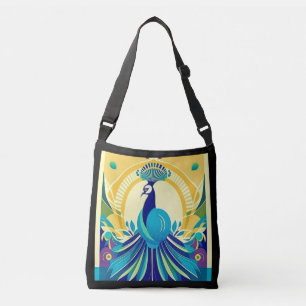Feathers of Opulence: Adorn Your World with Art De Crossbody Bag
