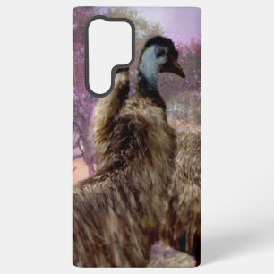 "Feathers of Romance: The Courtship of the Emus" Samsung Galaxy Case