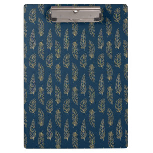 Feathers pattern  clipboard