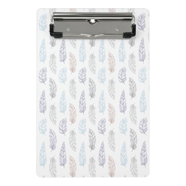 Feathers pattern clipboard (Front)