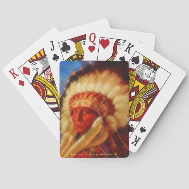 "Feathers" Playing Cards (Back)