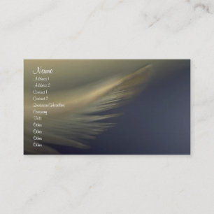 Feathers Profile Card